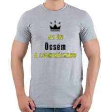 PRINTFASHION Az én öcsém - Férfi póló - Sport szürke