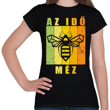 PRINTFASHION az ido mez - Női póló - Fekete női póló