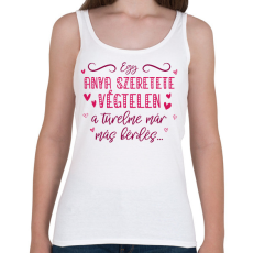 PRINTFASHION Az már más kérdés - Női atléta - Fehér
