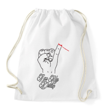 PRINTFASHION Az Ő végzete én vagyok - Sportzsák, Tornazsák - Fehér tornazsák