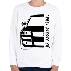 PRINTFASHION B5 passat 3BG - Gyerek pulóver - Fehér