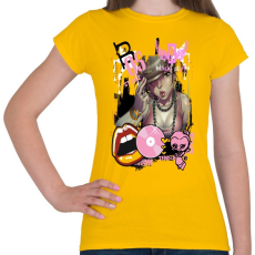 PRINTFASHION B 05 - Női póló - Sárga