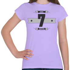 PRINTFASHION b-day-07-dark-lightgrey - Női póló - Viola