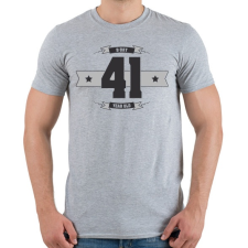 PRINTFASHION b-day-41-dark-lightgrey - Férfi póló - Sport szürke férfi póló