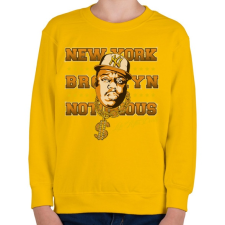 PRINTFASHION B.I.G - Gyerek pulóver - Sárga gyerek pulóver, kardigán