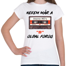 PRINTFASHION B oldal - Női póló - Fehér