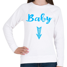 PRINTFASHION Baba - Kisfiú - Női pulóver - Fehér