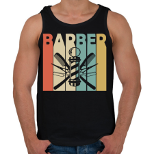 PRINTFASHION Babber - Férfi atléta - Fekete atléta, trikó