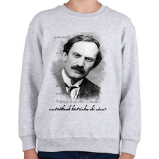 PRINTFASHION Babits Mihály-Jónás könyve2 - Gyerek pulóver - Sport szürke gyerek pulóver, kardigán