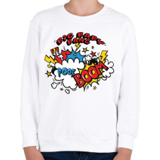 PRINTFASHION Baby Boom - Gyerek pulóver - Fehér gyerek pulóver, kardigán