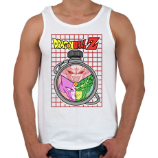 PRINTFASHION Bad - Férfi atléta - Fehér