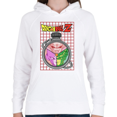 PRINTFASHION Bad - Női kapucnis pulóver - Fehér