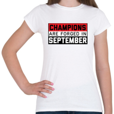 PRINTFASHION Bajnokok - Női póló - Fehér női póló