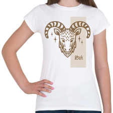 PRINTFASHION Bak horoszkóp - Női póló - Fehér női póló