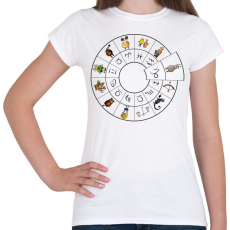 PRINTFASHION Bak - Női póló - Fehér