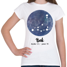 PRINTFASHION Bak - Női póló - Fehér