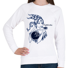 PRINTFASHION bak - Női pulóver - Fehér női pulóver, kardigán