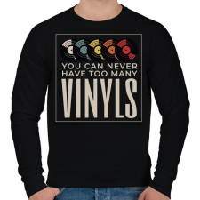 PRINTFASHION Bakelit gyűjtő - Férfi pulóver - Fekete férfi pulóver, kardigán