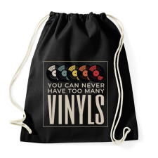 PRINTFASHION Bakelit gyűjtő - Sportzsák, Tornazsák - Fekete tornazsák