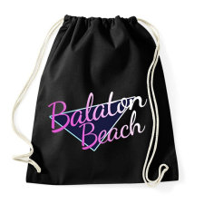 PRINTFASHION Balaton Beach - Sportzsák, Tornazsák - Fekete tornazsák