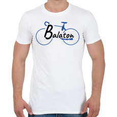 PRINTFASHION Balaton bringa - Férfi póló - Fehér