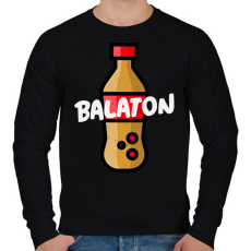 PRINTFASHION BALATON COKE - Férfi pulóver - Fekete