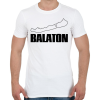 PRINTFASHION balaton - Férfi póló - Fehér