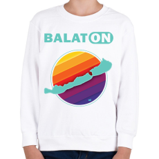 PRINTFASHION Balaton  - Gyerek pulóver - Fehér