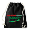 PRINTFASHION Balaton Hungary - Sportzsák, Tornazsák - Fekete