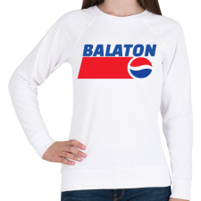PRINTFASHION BALATON  - Női pulóver - Fehér női pulóver, kardigán