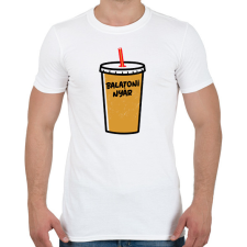 PRINTFASHION BALATONI NYÁR - Férfi póló - Fehér férfi póló