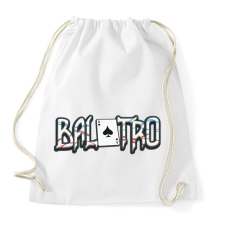 PRINTFASHION Balatro - Sportzsák, Tornazsák - Fehér tornazsák