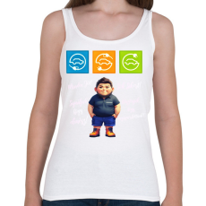 PRINTFASHION Balazs - Női atléta - Fehér