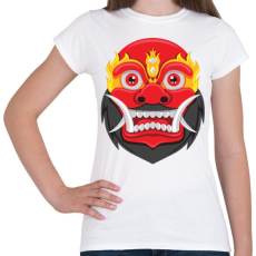 PRINTFASHION Bali Maszk - Női póló - Fehér