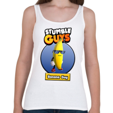 PRINTFASHION Banana Guy - Női atléta - Fehér