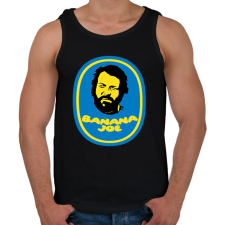 PRINTFASHION Banana Joe - Bud Spencer - Férfi atléta - Fekete atléta, trikó