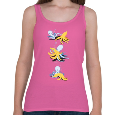 PRINTFASHION Banánparty - Női atléta - Rózsaszín