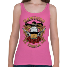 PRINTFASHION Bandita - Női atléta - Rózsaszín