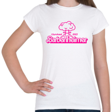 PRINTFASHION Barbenheimer - Női póló - Fehér női póló