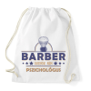 PRINTFASHION Barber vagyok - Sportzsák, Tornazsák - Fehér