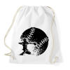 PRINTFASHION Baseball dobás - Sportzsák, Tornazsák - Fehér
