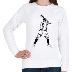 PRINTFASHION Baseball - Női pulóver - Fehér