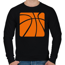 PRINTFASHION Basketball - Férfi pulóver - Fekete