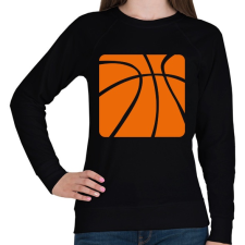 PRINTFASHION Basketball - Női pulóver - Fekete női pulóver, kardigán