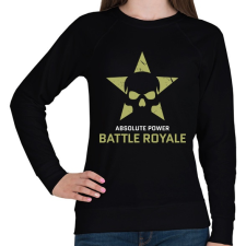 PRINTFASHION Battle Royale - Absolute Power - Női pulóver - Fekete női pulóver, kardigán