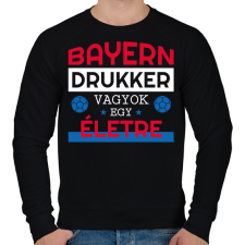 PRINTFASHION Bayern drukker - Férfi pulóver - Fekete férfi pulóver, kardigán