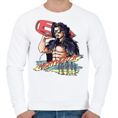 PRINTFASHION Baywatch GOT - Férfi pulóver - Fehér