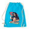 PRINTFASHION Baywatch GOT - Sportzsák, Tornazsák - Surf blue