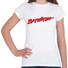 PRINTFASHION Baywatch - Női póló - Fehér női póló