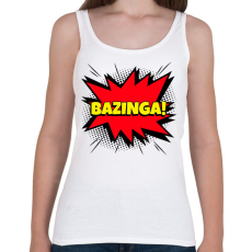 PRINTFASHION BAZINGA - Női atléta - Fehér